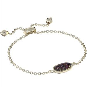 Kendra Scott Elaina Bracelet in Multicolor Druzy